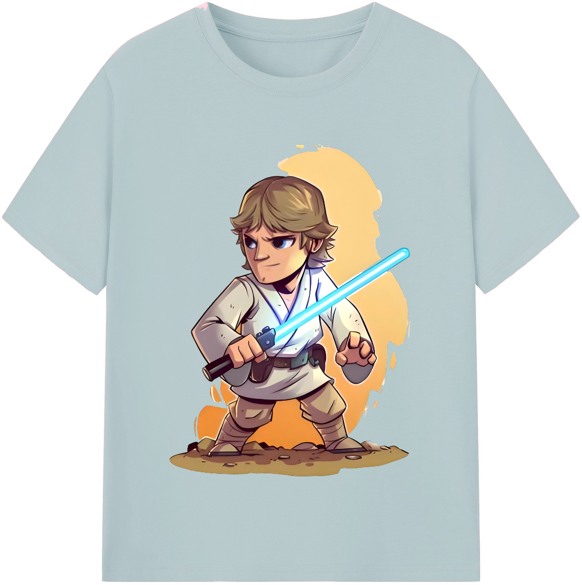 （画像用） スター・ウォーズ Star Wars 綿100％半袖Tシャツ（フロントプリント）